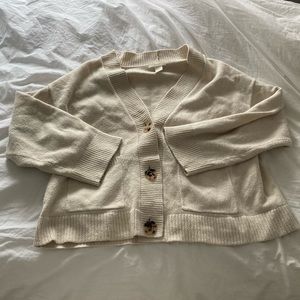 H&M Cream Cardigan